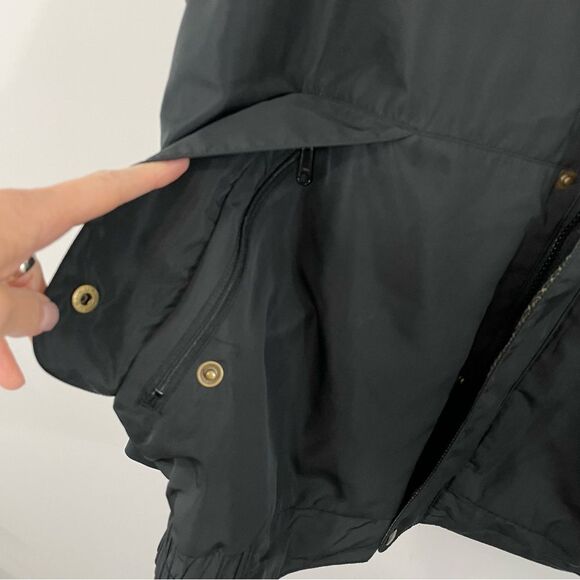 FootJoy DryJoys Golf Wind and Rain Jacket Men's LARGE Black Outerwear Athletic - Picture 8 of 10